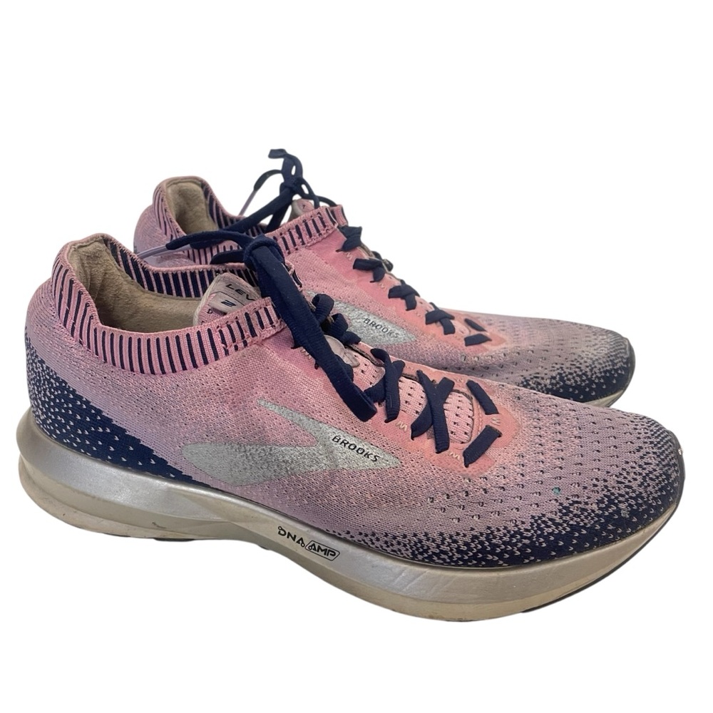 Brooks Levitate 2  Women's Gradient Pink and Navy Athletic Shoes